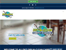 Tablet Screenshot of drynclean.com